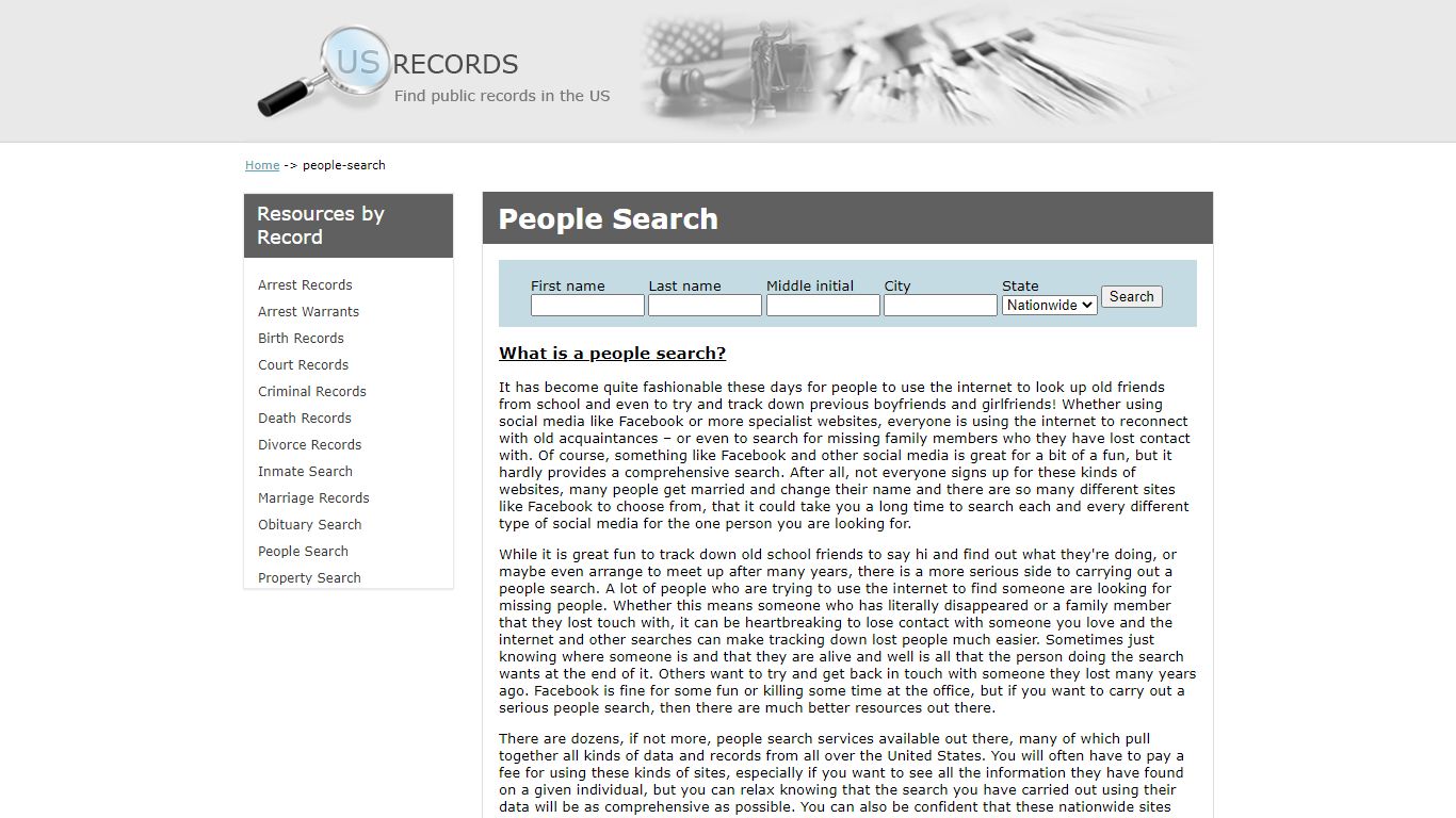 People Search | US Records